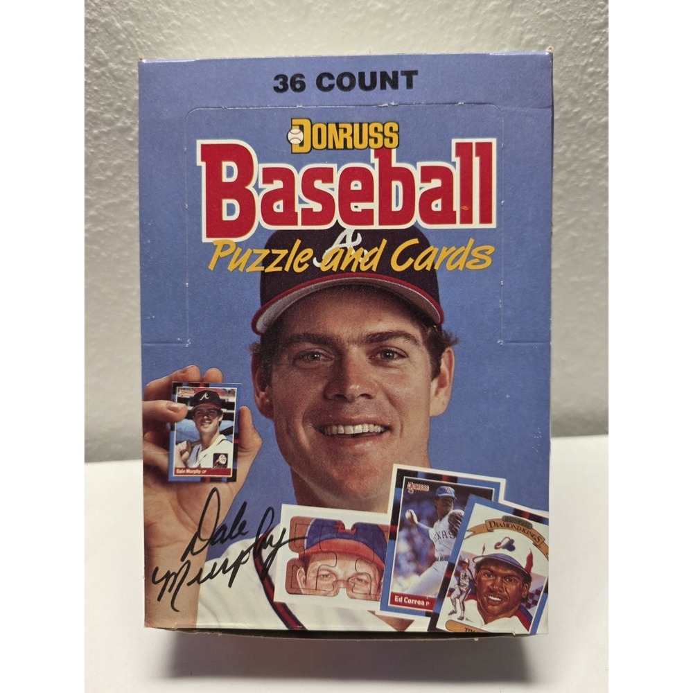 1988 Donruss Baseball Wax Box - 36 Sealed Packs/Unopened